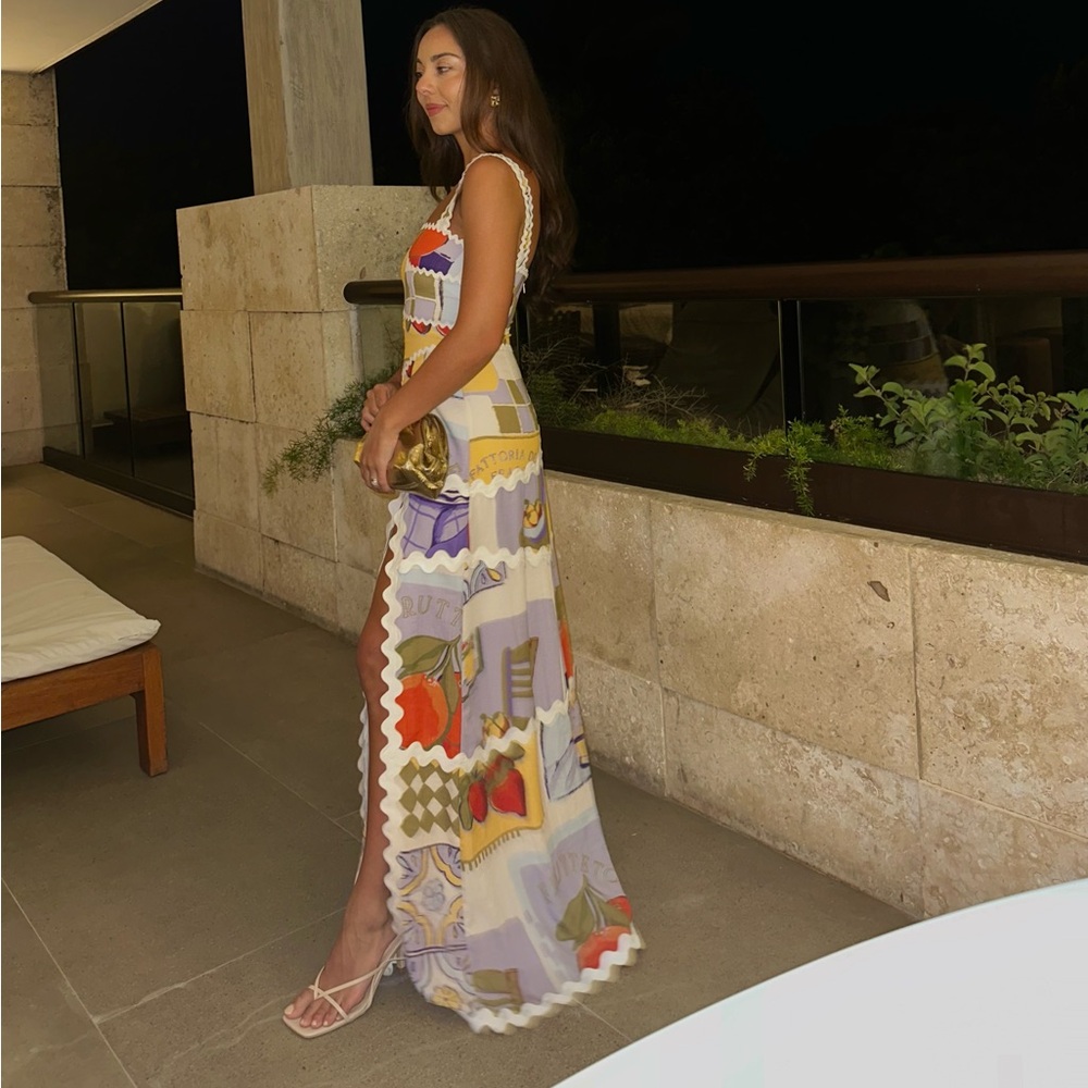 Capricci Dress - Villagio Purple - Zacco